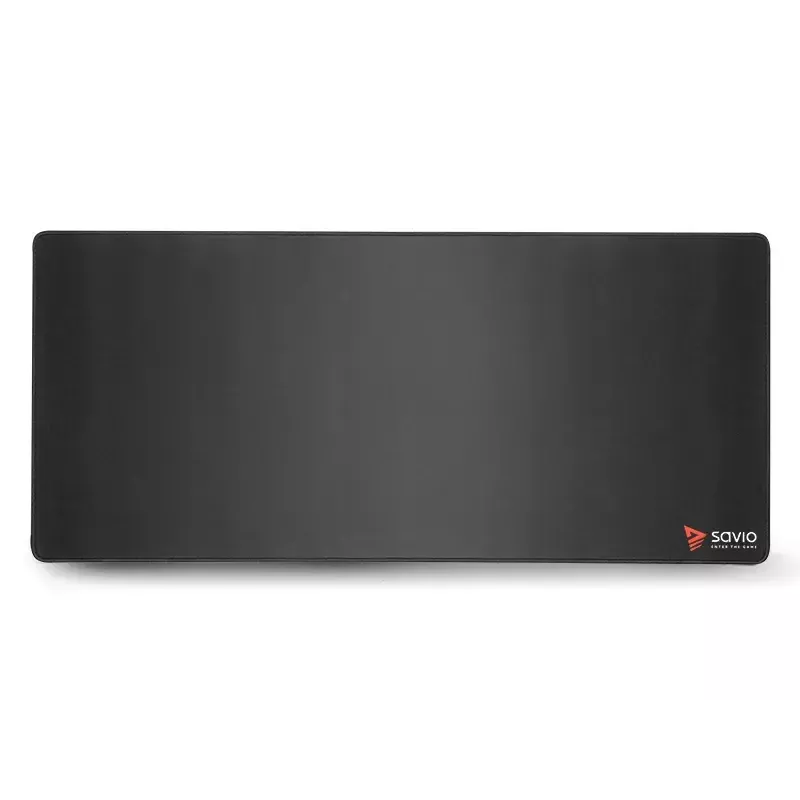 Mouse pad SAVIO Black Edition Turbo Dynamic XL — gaming fabric/rubber 900×400×3 mm, stitched edges, non-slip base
