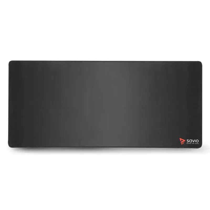 Mouse pad SAVIO Black Edition Turbo Dynamic XL — gaming fabric/rubber 900×400×3 mm, stitched edges, non-slip base
