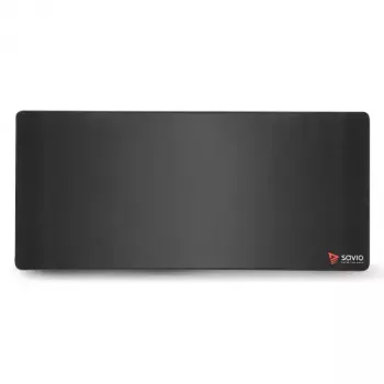 Mouse pad SAVIO Black Edition Turbo Dynamic XL — gaming fabric/rubber 900×400×3 mm, stitched edges, non-slip base