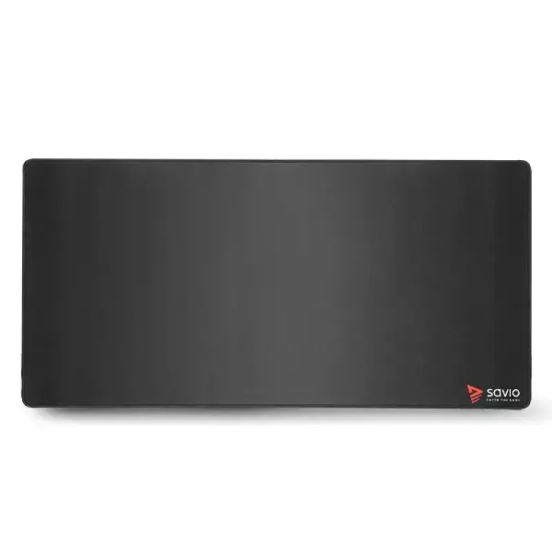 Mouse pad SAVIO Black Edition Turbo Dynamic XXL 1000×500×3 mm, fabric surface, stitched edges, non-slip rubber base