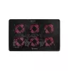 Laptop cooling pad SAVIO COS-01 with 6 backlit fans 2000 RPM, USB 2.0, for up to 17.3 inch screens