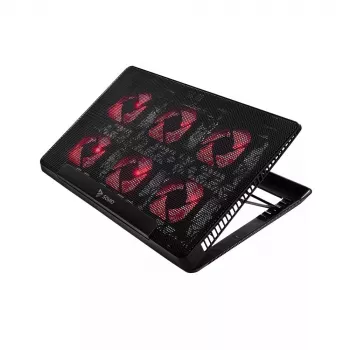 Laptop cooling pad SAVIO COS-01 with 6 backlit fans 2000 RPM, USB 2.0, for up to 17.3 inch screens