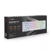 Savio WHITEOUT X2 RED Gaming Keyboard USB QWERTY Mechanical 61 Keys