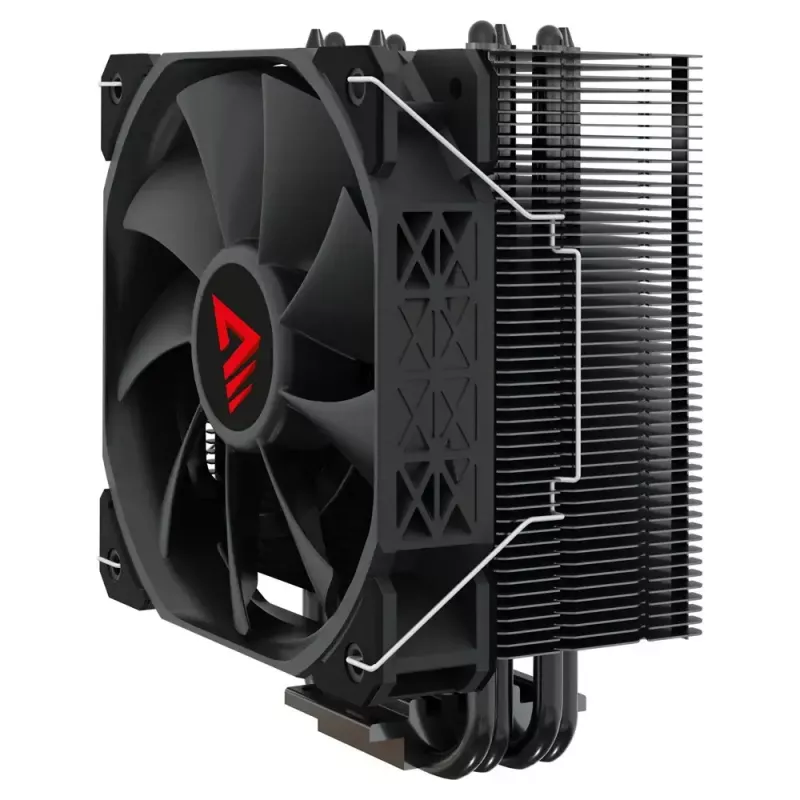 CPU air cooler SAVIO Vortex X2 Black – 120 mm fan, height 157 mm, PWM, LGA 2066 compatible