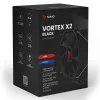 CPU air cooler SAVIO Vortex X2 Black – 120 mm fan, height 157 mm, PWM, LGA 2066 compatible