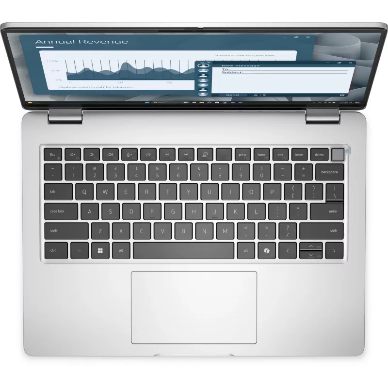 Laptop Dell Pro 14 PC14255 — AMD Ryzen AI 7 PRO 350, 14 inch (1920×1200) Full HD+, 16GB DDR5, 1TB SSD, Windows 11 Pro, Platinum