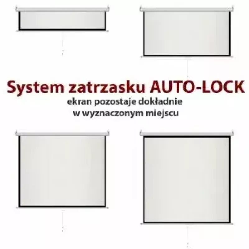 Projection screen ART ER M96 1:1