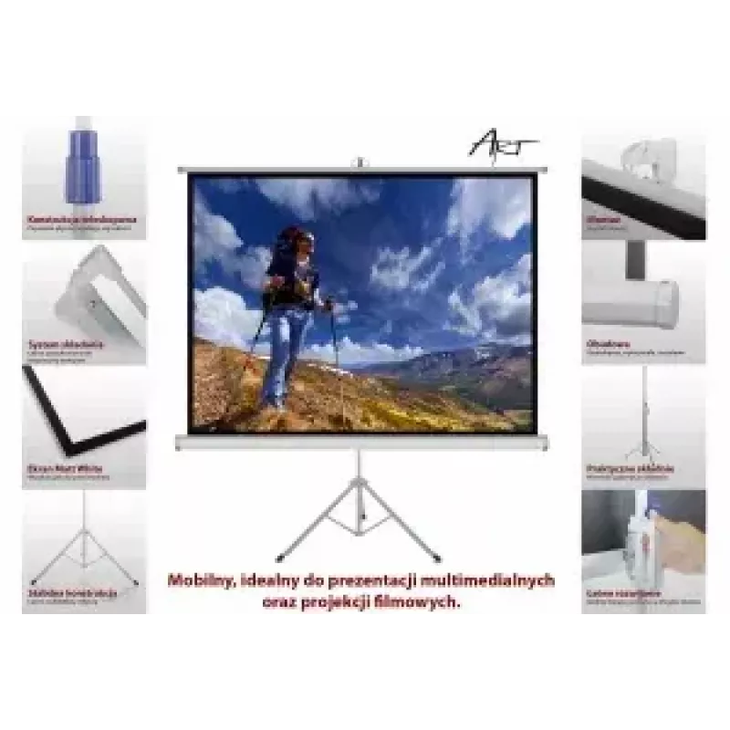 Projection Screen ART ER T84 4:3