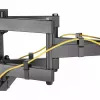 Wall TV bracket MACLEAN MC-881 for 37–85 inch TVs, VESA up to 600x400, load 60 kg, black