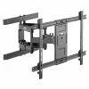 Wall TV bracket MACLEAN MC-881 for 37–85 inch TVs, VESA up to 600x400, load 60 kg, black