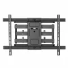 Wall TV bracket MACLEAN MC-881 for 37–85 inch TVs, VESA up to 600x400, load 60 kg, black