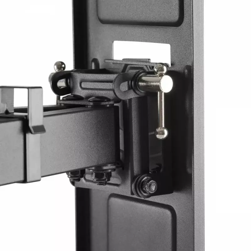 Wall TV bracket MACLEAN MC-881 for 37–85 inch TVs, VESA up to 600x400, load 60 kg, black