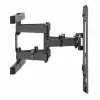 Wall TV bracket MACLEAN MC-881 for 37–85 inch TVs, VESA up to 600x400, load 60 kg, black