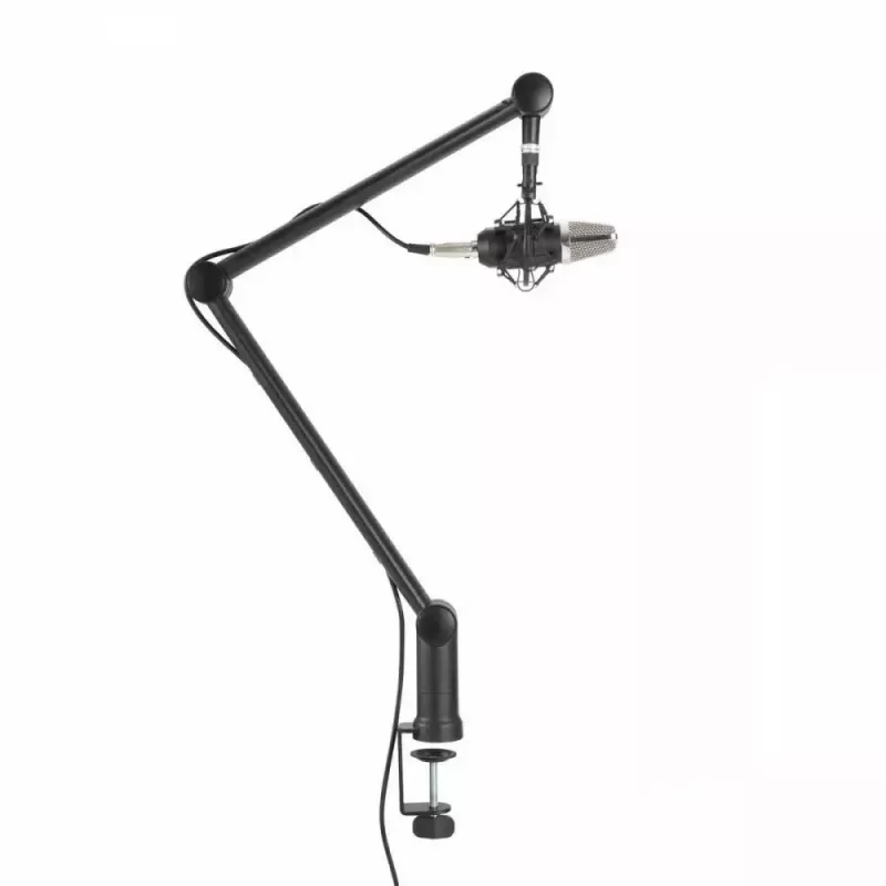 Microphone stand MACLEAN MC-898 — professional adjustable studio floor stand