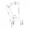 Microphone stand MACLEAN MC-898 — professional adjustable studio floor stand