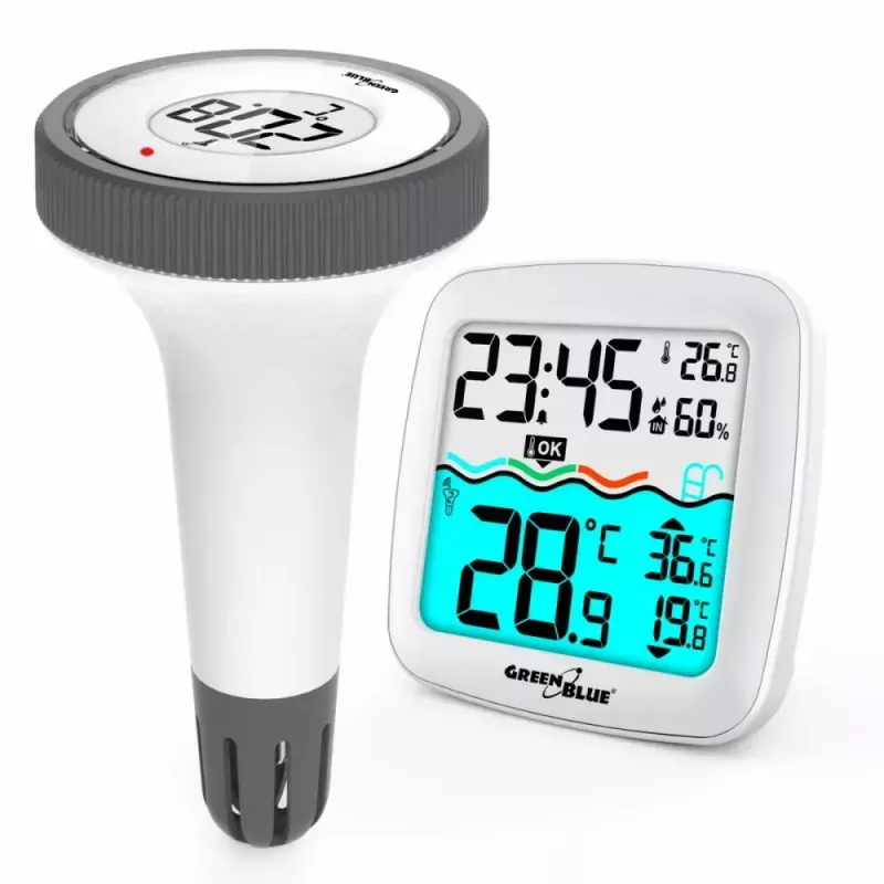 Wireless pool temperature sensor GreenBlue GB216 IPX7 waterproof, model GB216