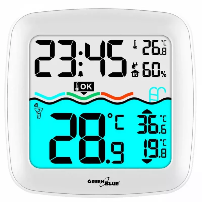Wireless pool temperature sensor GreenBlue GB216 IPX7 waterproof, model GB216