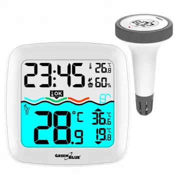 Wireless pool temperature sensor GreenBlue GB216 IPX7 waterproof, model GB216