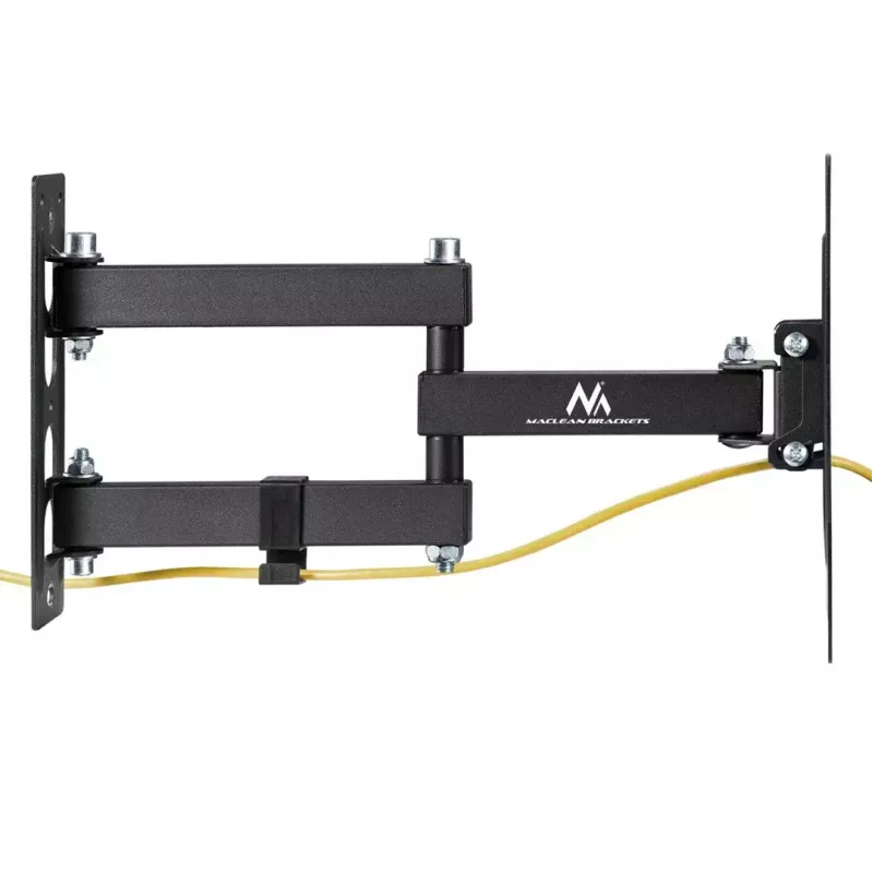 Wall mount MACLEAN MC-700N VESA 200x200 for 23–43 inch screens, max 30 kg, black
