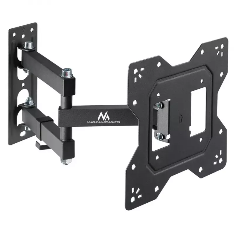 Wall mount MACLEAN MC-700N VESA 200x200 for 23–43 inch screens, max 30 kg, black
