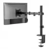 Monitor desk mount MACLEAN MC-753N for 17–32 inch screens, VESA 75x75 / 100x100, max 9 kg, tilt ±45°, swivel ±180°, height adjustable