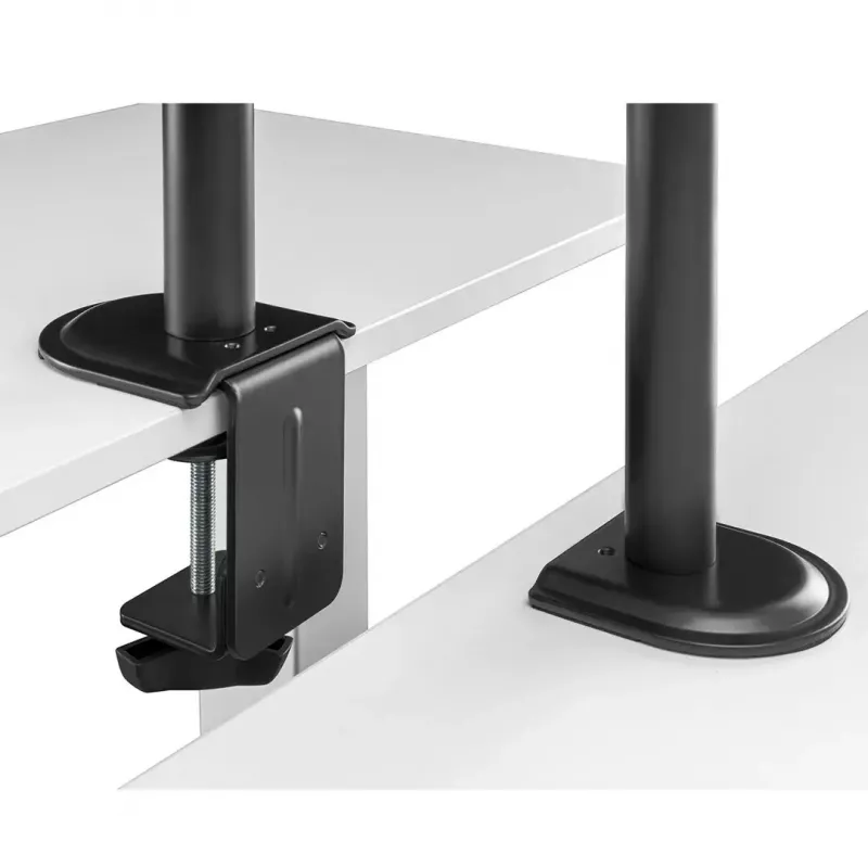 Monitor desk mount MACLEAN MC-753N for 17–32 inch screens, VESA 75x75 / 100x100, max 9 kg, tilt ±45°, swivel ±180°, height adjustable