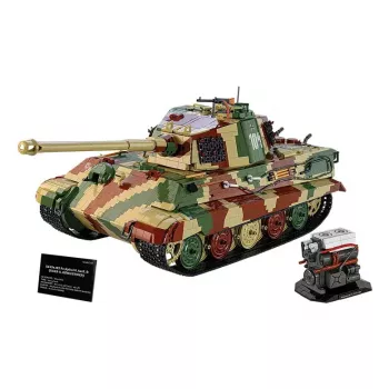 Construction toy tank Cobi Tiger II King Tiger scale 1:12 model