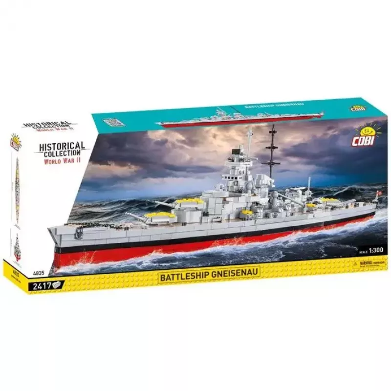 Building set COBI Battleship Gneisenau 2417 pieces