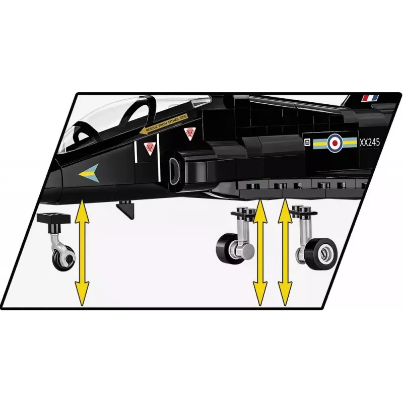 Construction Toy Cobi BAe Hawk T1 model kit 5845 pieces by Cobi