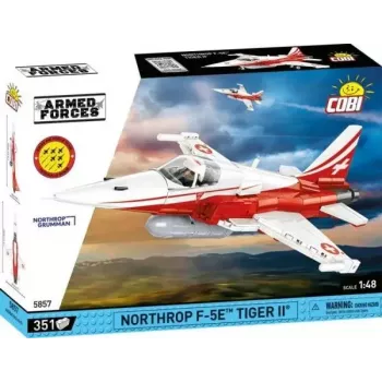 Construction toy Cobi Northrop F-5E Tiger II model 5857 building blocks set