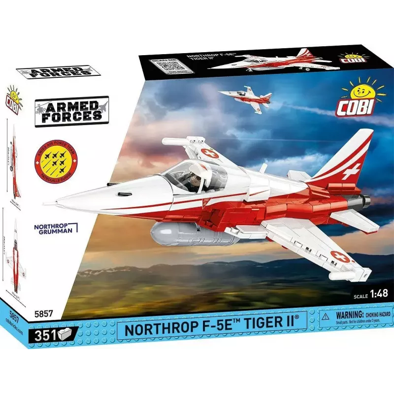 Construction toy Cobi Northrop F-5E Tiger II model 5857 building blocks set