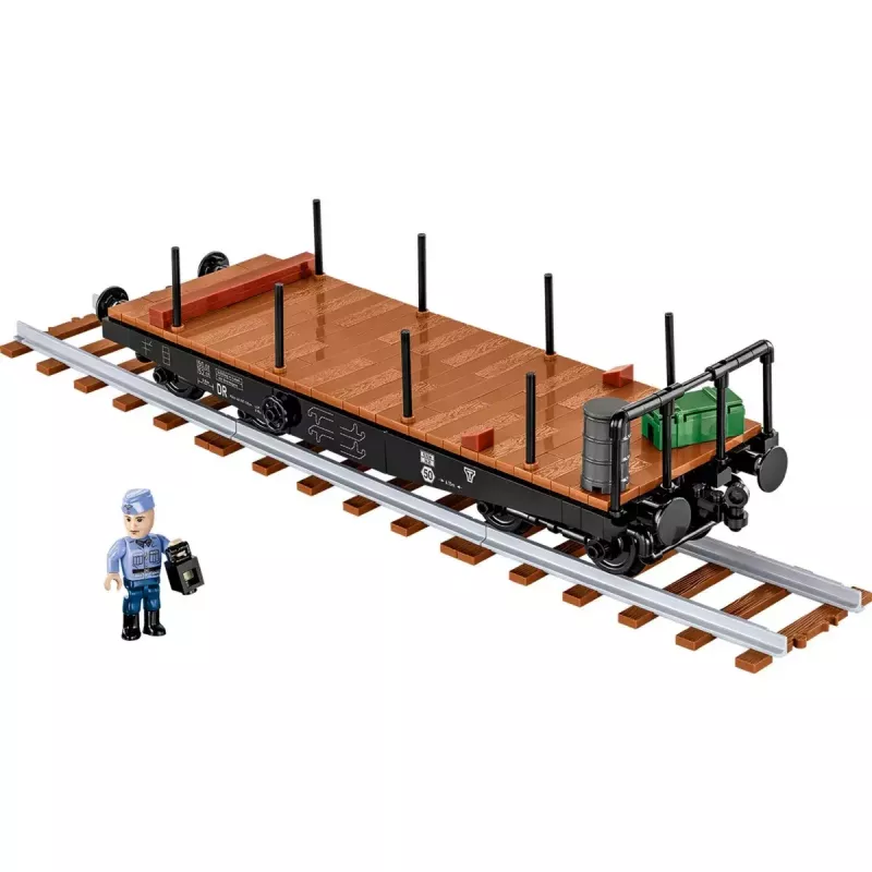 Construction toy Cobi heavy platform truck model COBI-6284, scale 1:35
