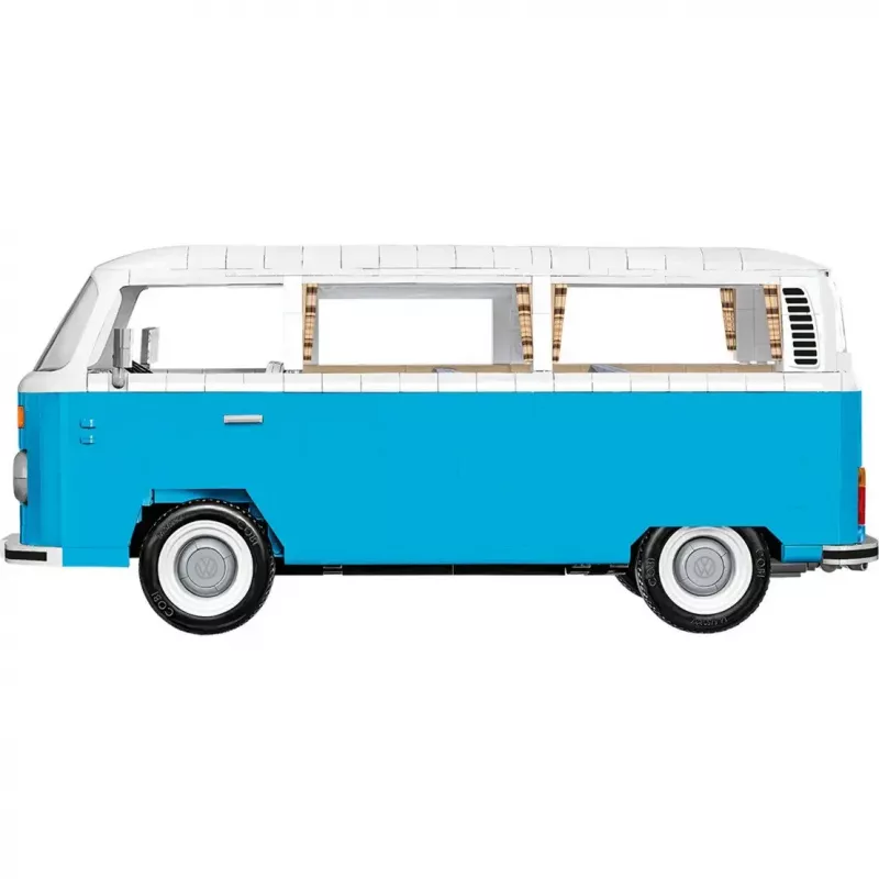 Cobi construction toy Volkswagen T2b Bus, light blue/white, scale 1:12