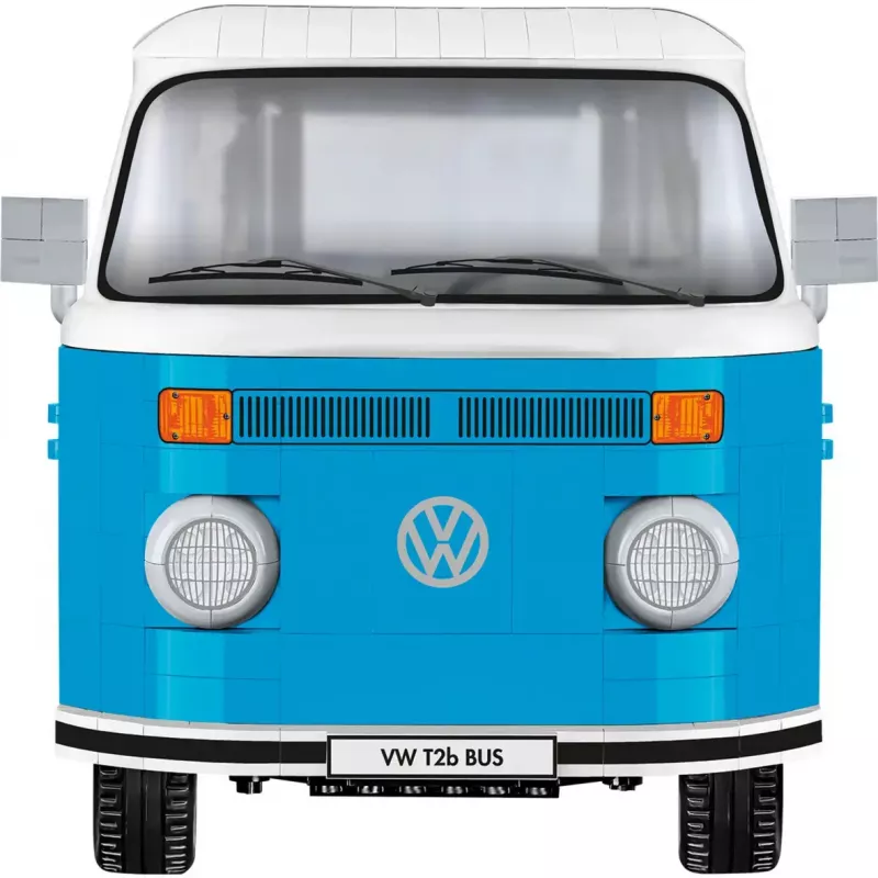Cobi construction toy Volkswagen T2b Bus, light blue/white, scale 1:12