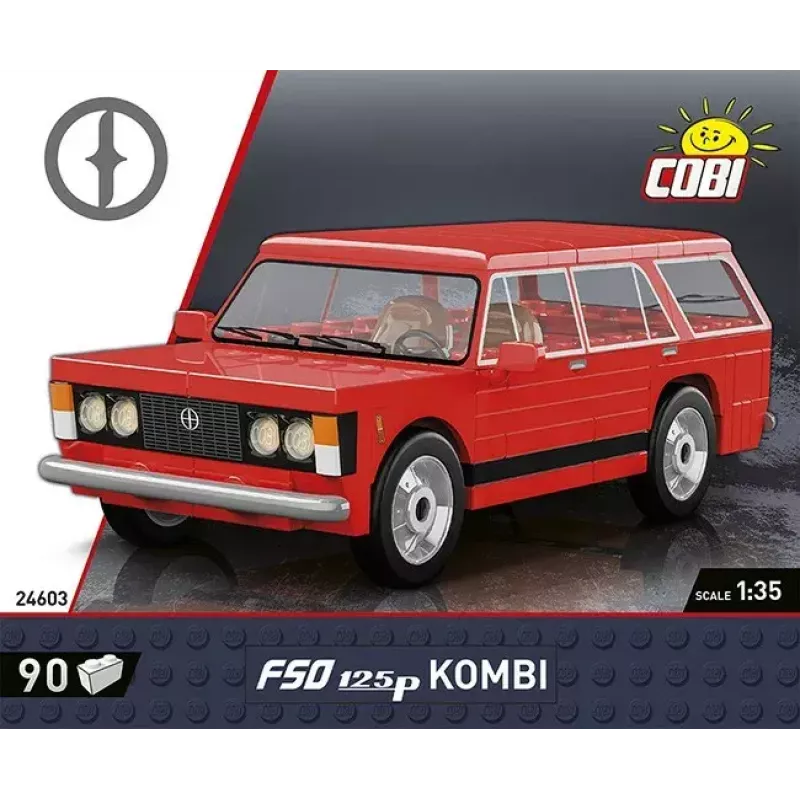 Building Block Set Cobi Blocks FSO 125p 90 blocks COBI-24603 – 90 plastic construction blocks
