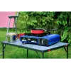 Gas camping stove PROMIS KGC100 — 1-burner LPG countertop hob, metal housing, rotary front control