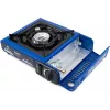 Gas camping stove PROMIS KGC100 — 1-burner LPG countertop hob, metal housing, rotary front control