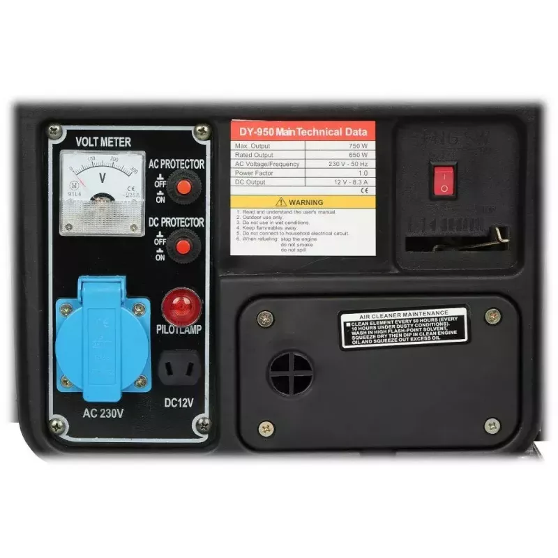 DYNAMO Dynamo Generator DY-950 650W portable generator
