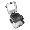 Deep fryer Mesko Home MS 4910 Single 1.5 L 900 W Black Satin steel