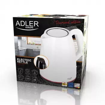 Electric kettle Adler AD 1277 1.7 L 2200 W White