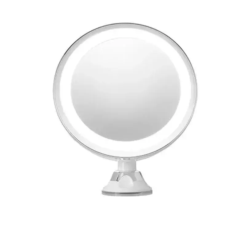 Makeup Mirror Freestanding Round White Adler AD 2168