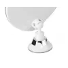 Makeup Mirror Freestanding Round White Adler AD 2168
