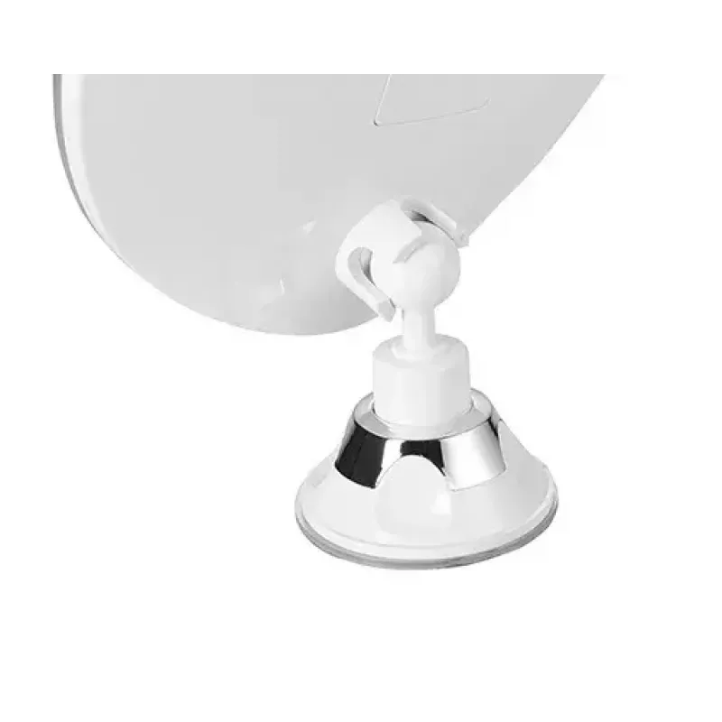 Makeup Mirror Freestanding Round White Adler AD 2168