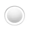 Makeup Mirror Freestanding Round White Adler AD 2168