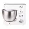 Food processor Adler AD 4216, 500 W, 4 L stainless-steel bowl, white