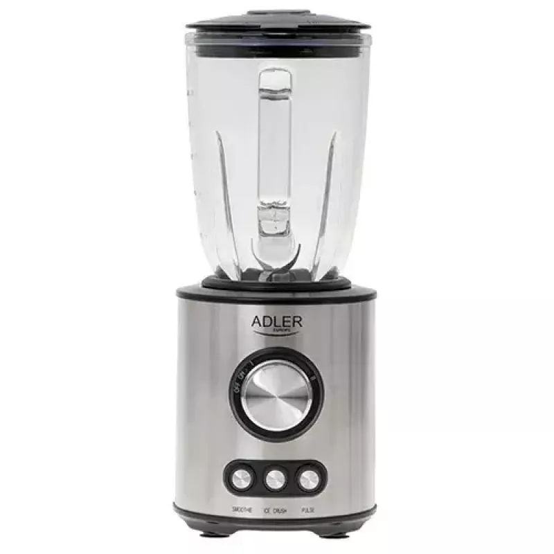 Tabletop blender Adler AD 4078 Black Stainless steel Transparent