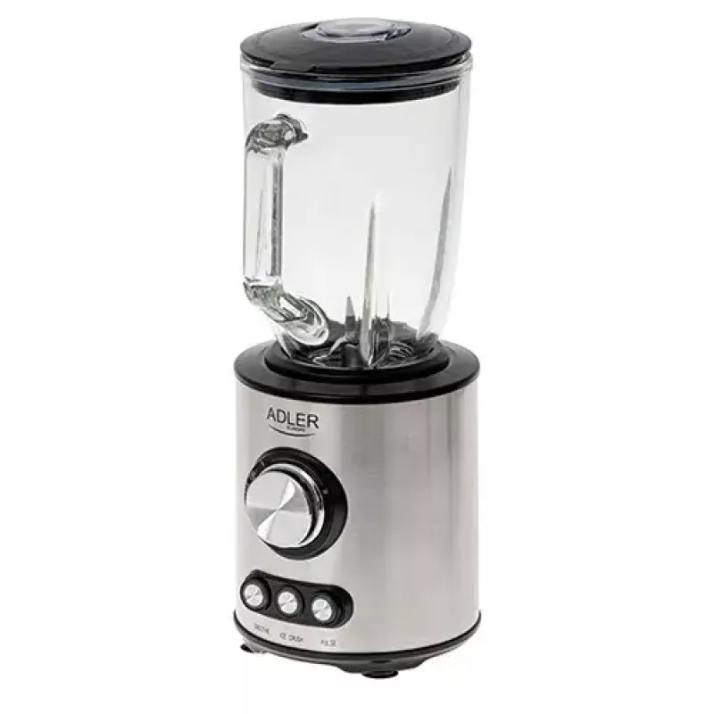 Tabletop blender Adler AD 4078 Black Stainless steel Transparent