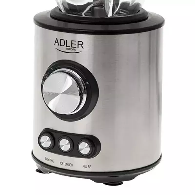 Tabletop blender Adler AD 4078 Black Stainless steel Transparent