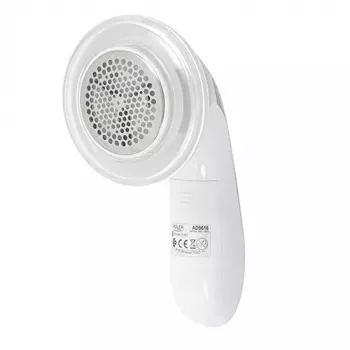 Lint remover Adler AD 9616 White Stainless steel Battery operated
