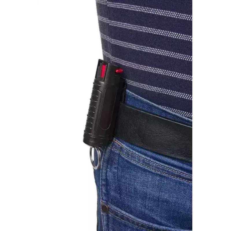 Personal defense pepper spray gel GUARD YC-10014, 20 ml, gel, 2,000,000 SHU, black, key clip